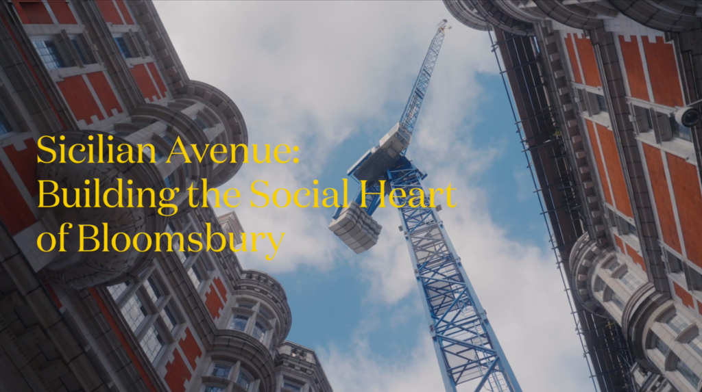 Sicilian Ave: Building the Social Heart of Bloomsbury